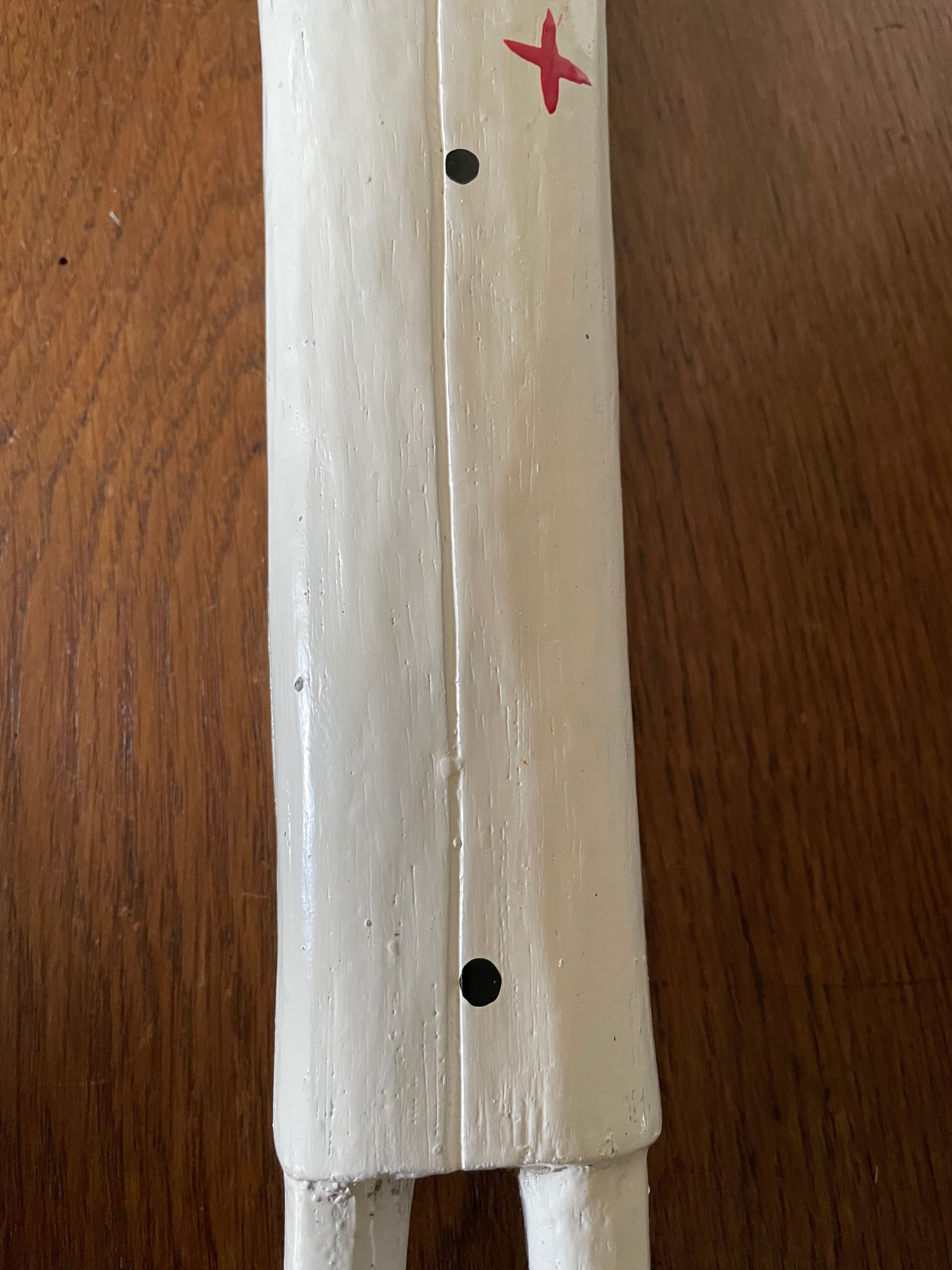 African settler wooden statuette