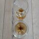 2 antique wine glasses