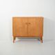 Birch highboard “Swedish Grace”, 1940s