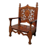 Anglo-Indian Armchair - 19th Century