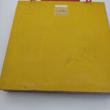 Wooden wall key holder mirror.Country Corner.