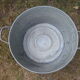 Bassine ancienne en zinc