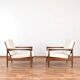 Mid-Century Oak Kolding Armchairs by Erik Wørts for IKEA, 1960s, Set of 2