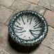 Glazed ceramic bowl / bowl – brutalist vintage crafts