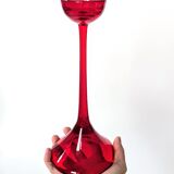 Glass candle holder | Cari Zalloni for WMF | 1970s