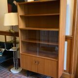 Vintage display cabinet bookcase
