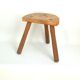 Tabouret demi-lune