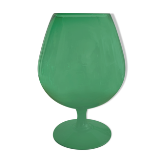 Vintage empoli glass vase