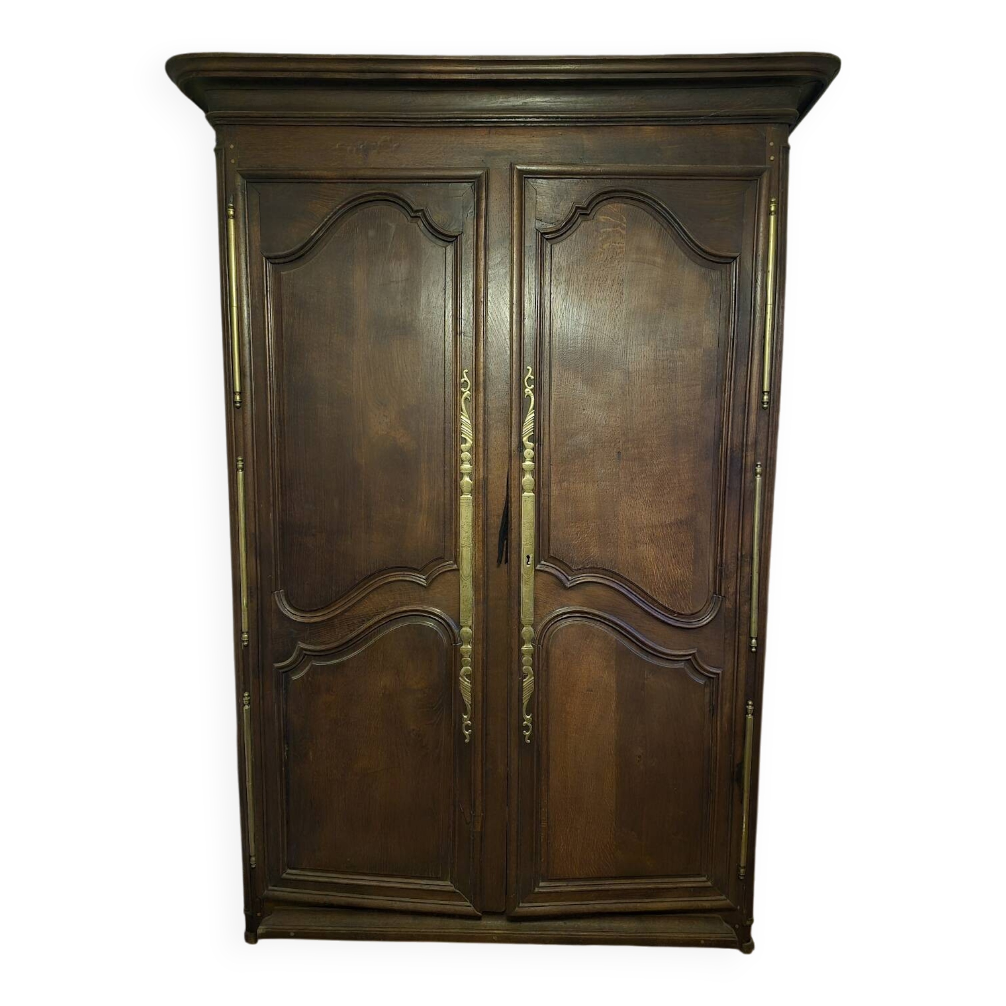 Very large antique wardrobe