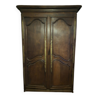 Very large antique wardrobe