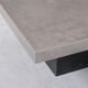 Metal mid-century etched coffee table