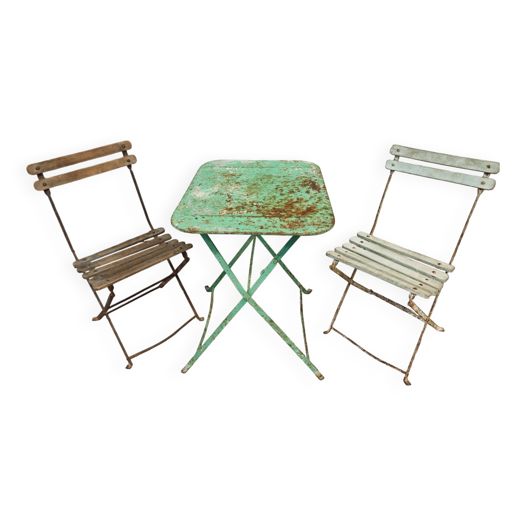 Antique French bistro set for children