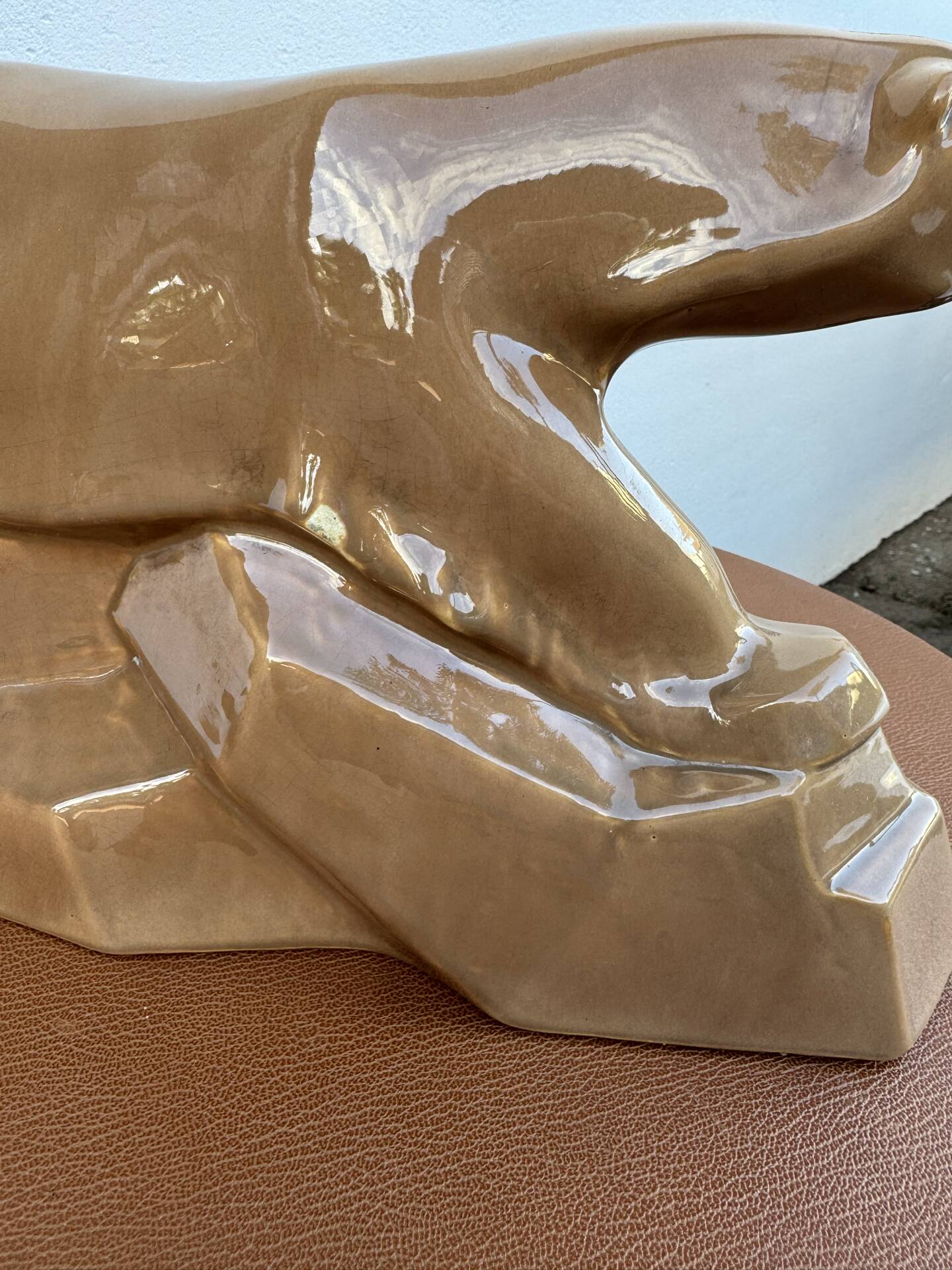 Sculpture ours Art Déco E.Cazaux