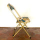Chaise pliante vintage upcyclee - Idris