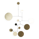 Large Space Age Mobile Brass Sculpture