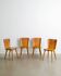 SWEDISH DINING CHAIRS IN PINE BY GÖRAN MALMVALL, 1940s