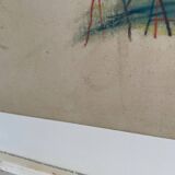 Jean michel basquiat, old cars 1981, sous licence artestar ny