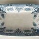 Large rectangular ironstone dish Spring