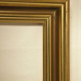 Golden wooden frame 64 x 50