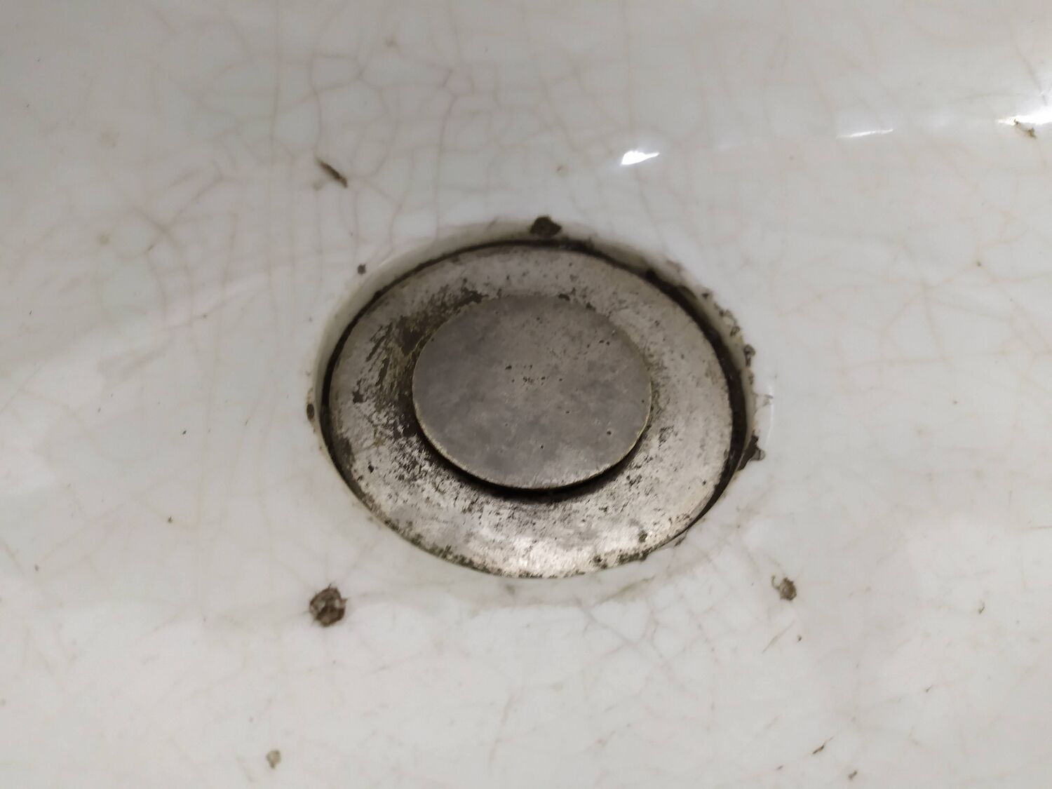 Vasque évier porcelaine sur pied