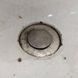 Porcelain sink washbasin on foot