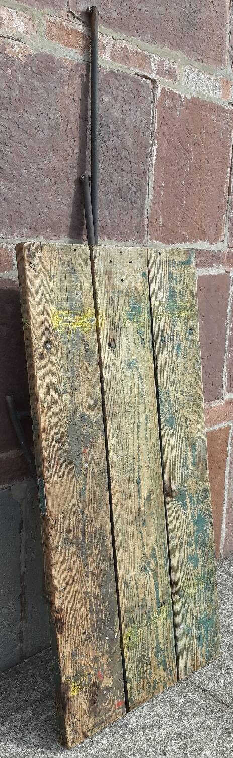 Folding workshop table