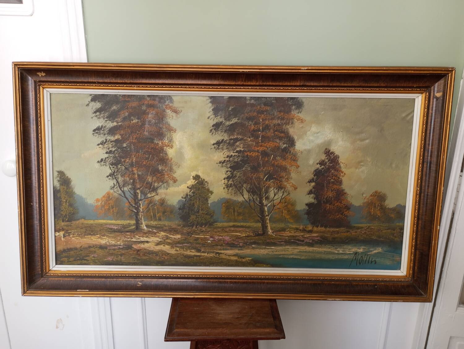 Painting by Karl Mollin