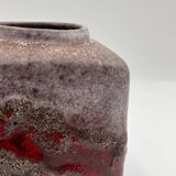Strehla fat lava vase