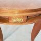 Table art deco en noyer de jules leleu