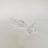 Set of 5 Cristal d'Arques champagne flutes