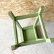 Tabouret d’atelier carré