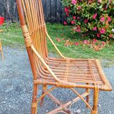 6 rattan chairs