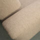Scandinavian 3-seater sofa in beige, completely restored