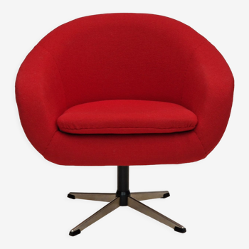 1960s, scandinavian design by Karl Eric Klote, swivel lounge chair