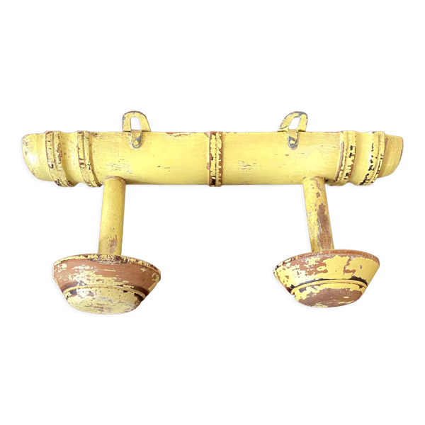 Portemanteau ancien 2 patères