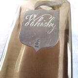 Smoked glass whiskey decanter