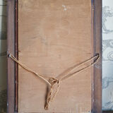 Oil on marine wood signed E.Favreau