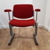 Set of four chairs by Giancarlo Piretti for Castelli
