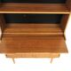 Scandinavian teak secretary, Hugo Troeds, Bjärnum, Sweden, 1950