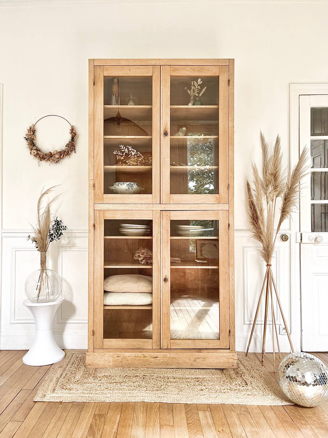 Vintage glass cabinet