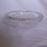 Crystal ashtray, flower shape, water lily J.G. Durand, Cristal d’Arques