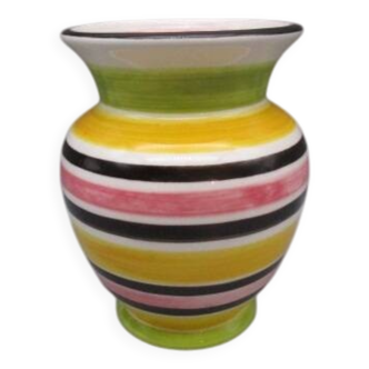 Vintage Val d'Or earthenware vase