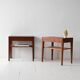 Danish bedside tables by Severin Hansen