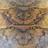 Square art deco pedestal table