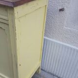 Parisian buffet patina yellow pastel