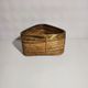 Rattan Brass Basket 1970