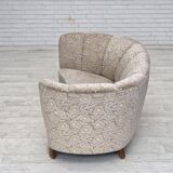 Canapé "Banane" danois 2 places des années 1970, velours d'origine.