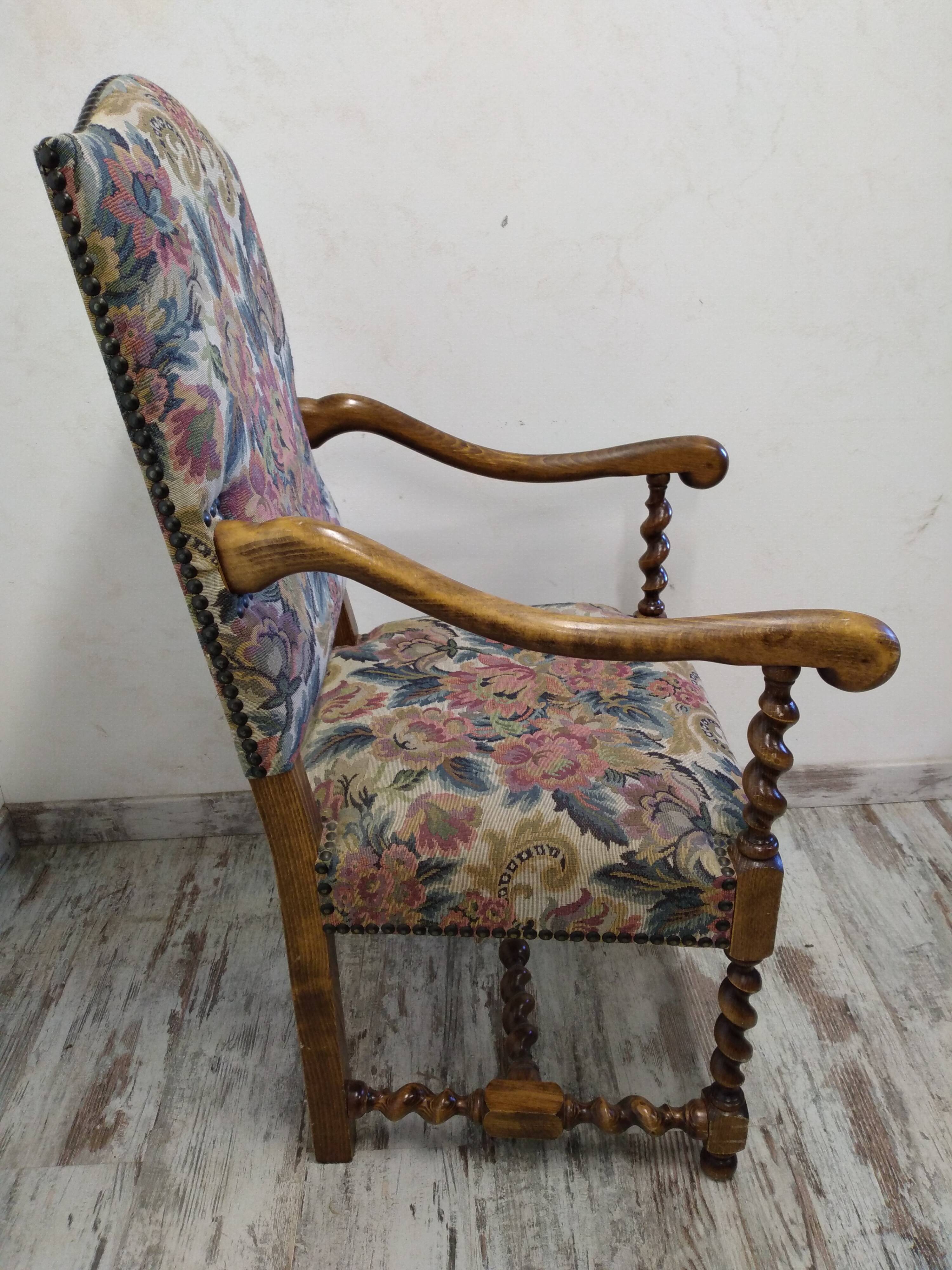 Fauteuils ancien avec pouf