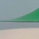 Semi-model tulip pendant lamp green space Danish mid-century by Claus Bondrup and Torsten Thorup for Fog & Mørup, 1960s, set of 2
