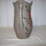 Signed ceramic vase